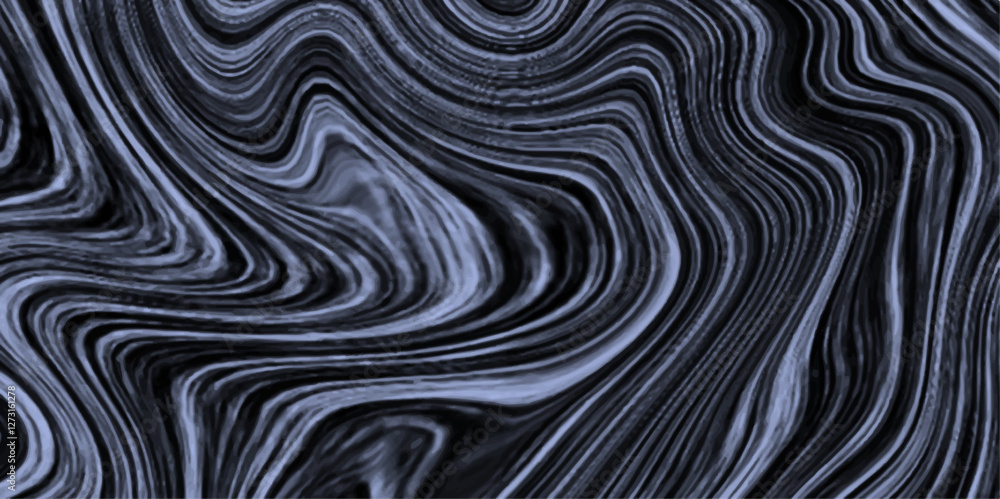 Poster abstract flowing liquid curve line in gregray marble pattern texture natural background. paper with 
