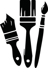 paint brush icon - From Working tools, Construction and Manufacturing icons, equipment icons