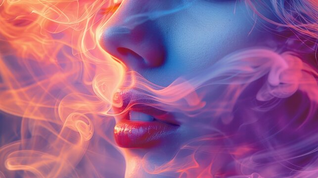 Scent recognition : sense of smell, nasal function, fragrance absorption, aromatic awareness, olfactory receptors, chemical detection, brain response, sensory adaptation, personal memory.