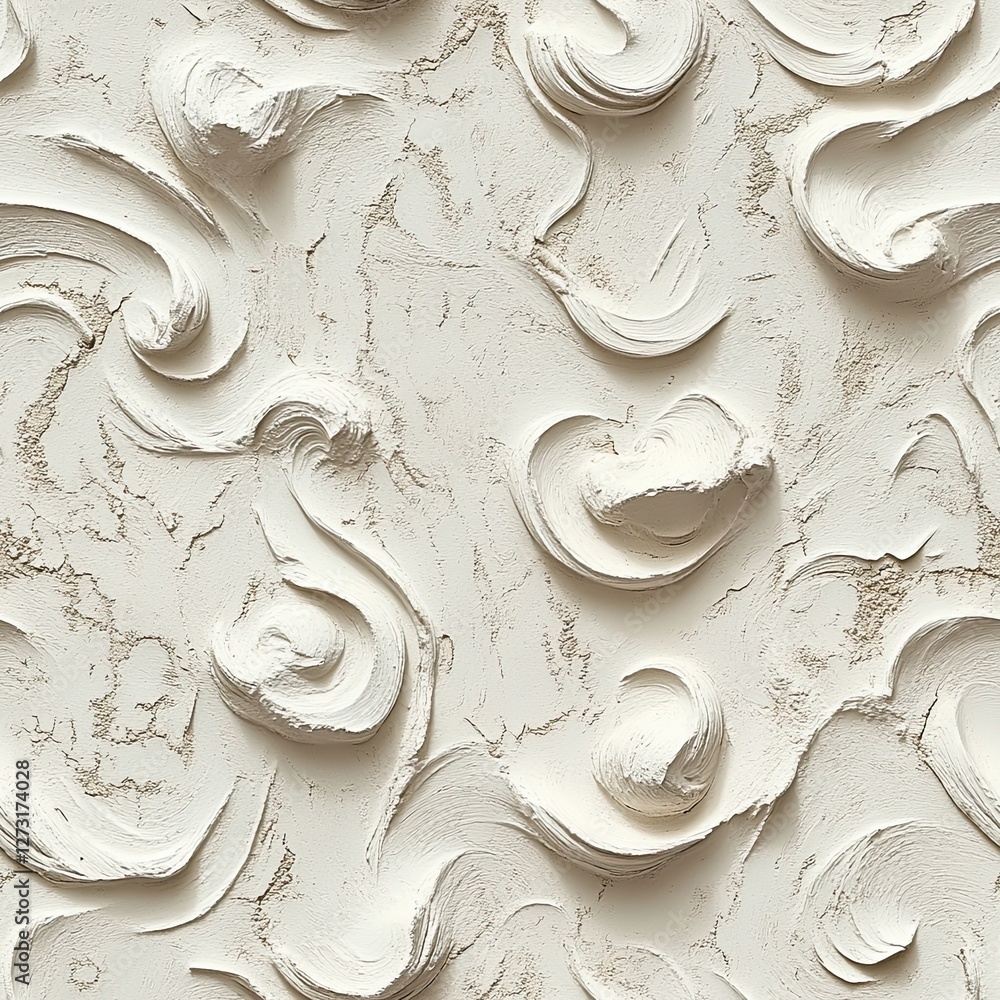 Aufkleber abstract raised patterns seamless design stucco texture for backgrounds and textures