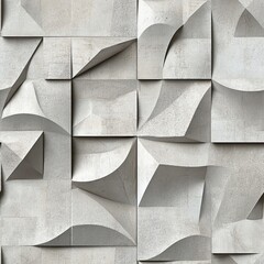 Stucco Texture Seamless Pattern Layered Geometric Design for Modern Interiors