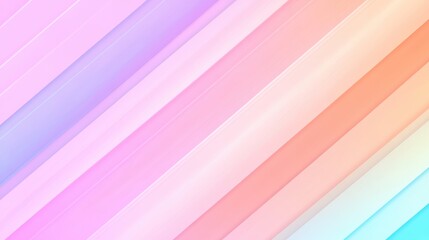 Soft pastel stripes blend harmoniously, creating a calming and modern background, Ideal for web design, social media graphics, or any project needing a touch of elegance and tranquility,