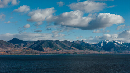 North Baikal sea landscape 