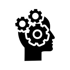AI brain icon eps file