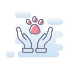 Animal Welfare vector icon
