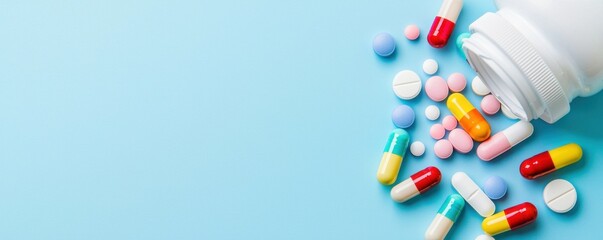 Health awareness campaign medication safety community center informative visuals bright environment educational perspective