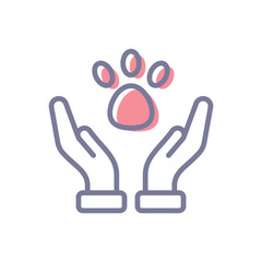 Animal Welfare vector icon
