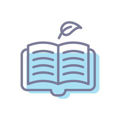 Eco Lesson vector icon