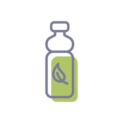 Eco Aqua vector icon