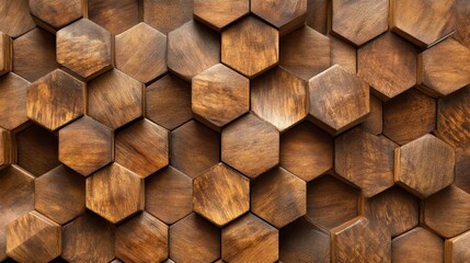 Abstract hexagonal wallpaper/background/backdrop