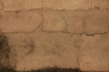 Old brown wall backgrounds textures .