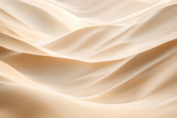 Obraz premium Abstract Sand Dunes Wavy Texture Background in Neutral Beige Color