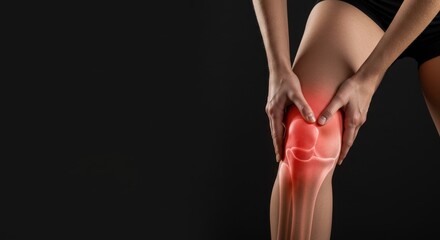 Obraz premium Knee Pain: Understanding Joint Anatomy and Injury