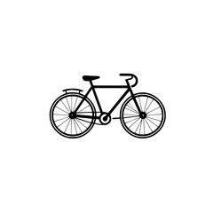 Fototapeta premium Bike Icon Transparent Background