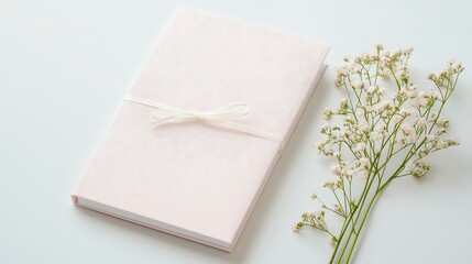 Fototapeta premium Artisan Stationery Collection, unique handmade greeting cards, elegant notebooks, custom writing sets, perfect for personal expression and thoughtful gifting, crafted with care.