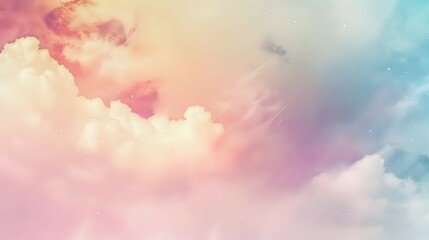 Pastel Sky: Dreamy Cloudscape