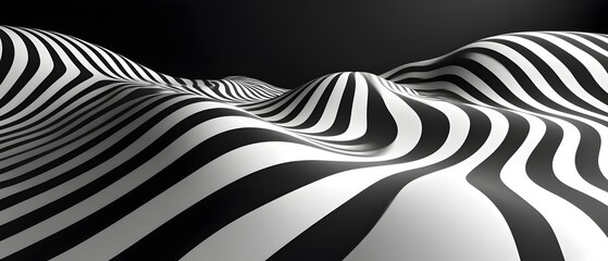 a repeating seamless pattern of geometric line art in a stylish black-and-white theme. the clean, minimalistic design features symmetric curves and sharp angles.
