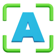 design interface 3d icon isolated on the transparent background