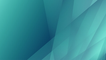 Obraz premium Abstract Blue and Teal Geometric Background with Gradient and Layers