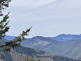 雲取山からの景色