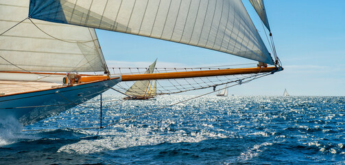 Sailing yachts regatta. Yachting. Sailing race   © Alvov