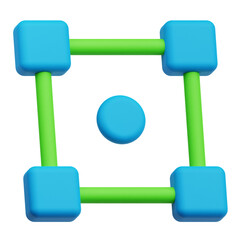 design interface 3d icon isolated on the transparent background