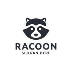 Raccoon logo for animal care industry