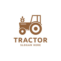 Tractor Logo for Agriculture or Farming industry