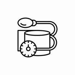pressure measuring apparatus icon vector sign