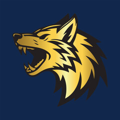 Strong and confident lion on a hill.