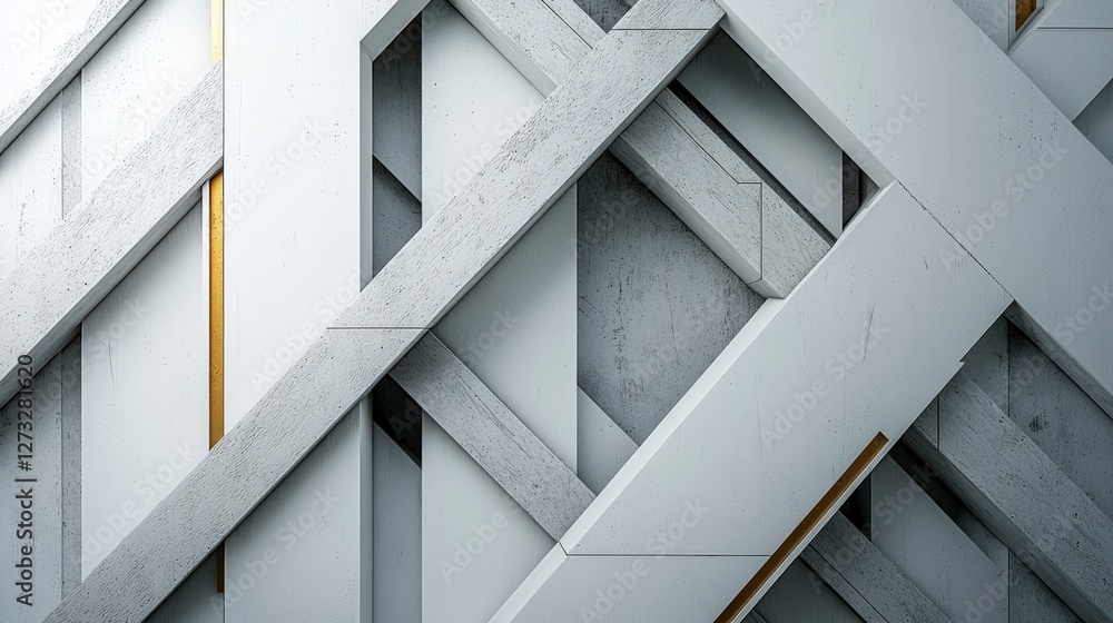 Poster modern minimalist architectural feature urban setting close-up photography contemporary design abstr