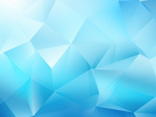 Obraz premium Low-poly background in blue gradients for abstract backdrop, web banners or wallpaper use
