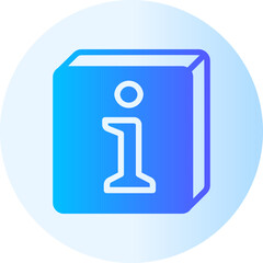 Information gradient icon