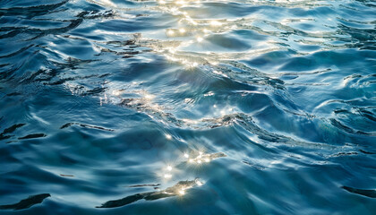blue water surface