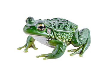 Fototapeta premium African bullfrog, isolated on white background