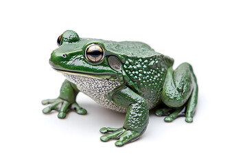 Fototapeta premium African bullfrog, isolated on white background