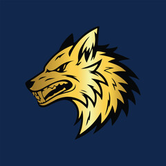 Strong and confident lion on a hill.