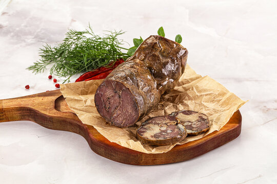 Kazy - traditional asian horse meat sausage