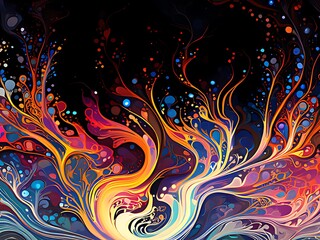 Fototapeta premium abstract floral background
