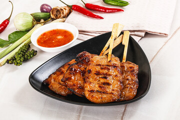 Thai Street foof pork satay