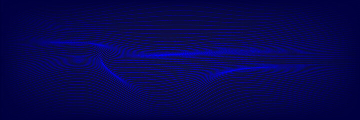 Obraz premium Premium background design with diagonal dark blue line pattern. Vector horizontal template for digital lux business banner, contemporary formal invitation,