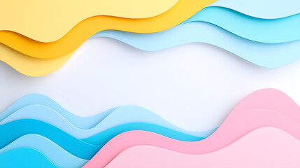 Creative minimalist style art background or trendy design with basic shapes. Beautiful artwork, soft pastel colors