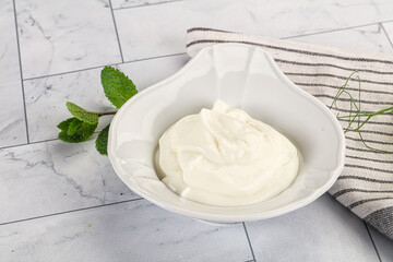 Traditional soft dietary Greek yoghurt