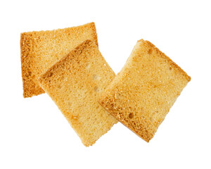 Fototapeta premium Sweet dry cake isolated on transparent background
