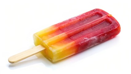 Popsicle on White Background