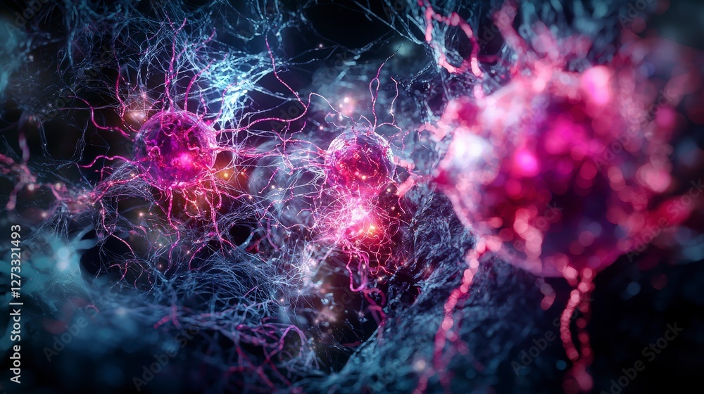 Poster Exploring machine learning algorithms in a digital landscape of neural networks virtual space 3d visualization
