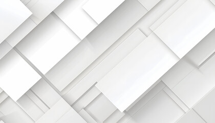 Minimalistyczne białe tło z geometrycznym wzorem.