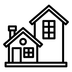 House  Icon Element For Design