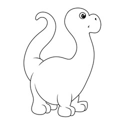 coloring pictures collection of dino cute animals. coloring pages for children that you can print on standard paper	
