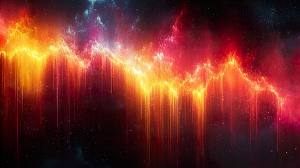 Glitch Distortion Background
